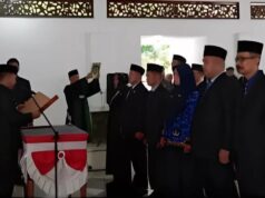 Pj Bupati Empat Lawang Lantik Sejumlah Pejabat di Lingkungan Pemkab Empat Lawang.