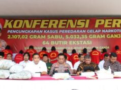 Kapolresta Barelang Ungkap Tersangka Peredaran Gelap Narkotika