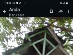 Gaya arogansi 2O knum Anggota Polsek Tolitoli Utara ini tidak mencerminkan sebagai Aparat