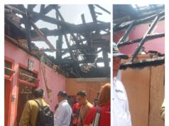 DPC PDI Perjuangan Kabupaten Garut Berikan Bantuan Sosial kepada Korban Kebakaran