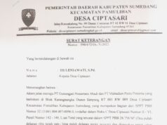 Camat Pamulihan “Angkat Bicara ..! Terkait Kades Ciptasari Didesak Mundur Oleh Karang Taruna