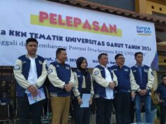 Rektor UNIGA Garut Lepas 1.136 Mahasiswa KKN Tematik