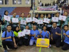 Prestasi Gemilang Tanjungsari di Tarkam Kemenpora Sumedang, Voli Putri dan Bulu Tangkis Putra Meraih Juara