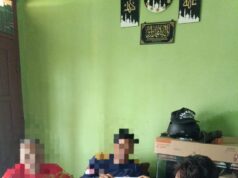 Cinengah Desa Najaten kecamatan Cibalong yang menanam tanaman kayu di area perkebunan Miramareu