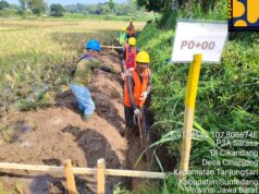 Cinanjung Optimalkan Pengelolaan Air Irigasi dengan Bantuan Pemerintah