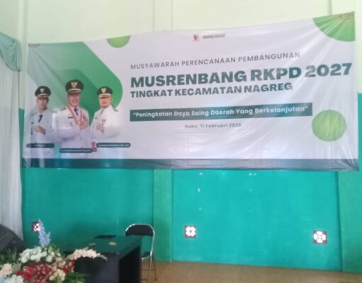 Musrenbang Nagreg RKPD 2027 tingkat Kecamatan Kabupaten Bandung