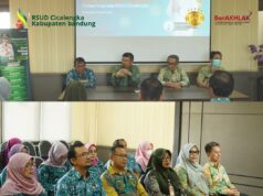 Tangis Haru Warnai Momen Saling Maaf di Halal Bihalal RSUD Cicalengka