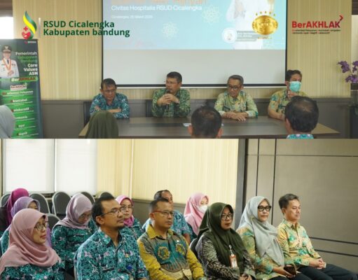 Tangis Haru Warnai Momen Saling Maaf di Halal Bihalal RSUD Cicalengka