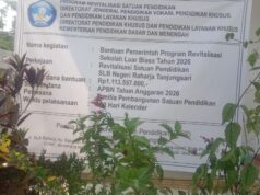 Proyek Miliaran SLB Negeri Raharja Diduga Dikerjakan Asal Jadi: Besi Sloof Hanya Ditempel, Tanpa Pondasi Cakar Ayam”