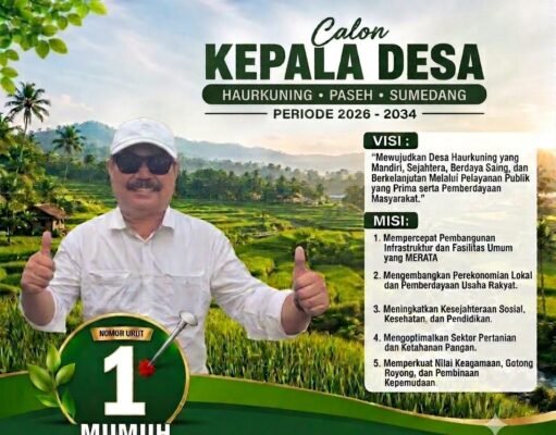 SEJATI untuk Haurkuning! Mumuh Mantan Kades Maju Lagi Nomor 1